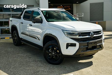 White 2025 Volkswagen Amarok Dual Cab Utility Panamericana TDI600 4Motion