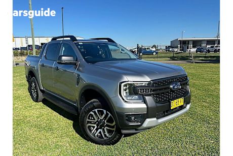 Silver 2024 Ford Ranger Double Cab Pick Up Sport 3.0 (4X4)