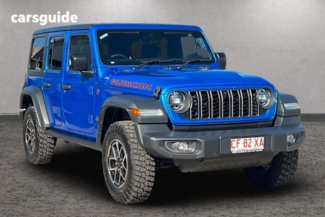 Blue 2023 Jeep Wrangler Unlimited Hardtop Rubicon (4X4)