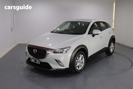 White 2015 Mazda CX-3 Wagon Maxx (fwd)