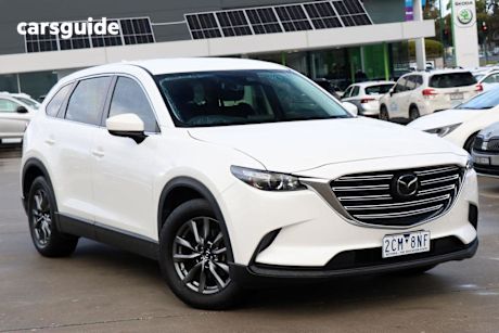 White 2021 Mazda CX-9 Wagon Sport (fwd)