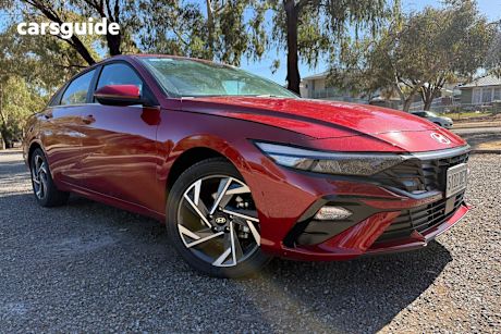 Red 2024 Hyundai I30 Sedan Elite