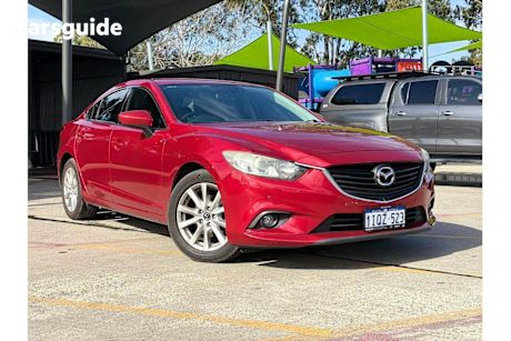 Red 2014 Mazda Mazda6 Sedan TOURING F