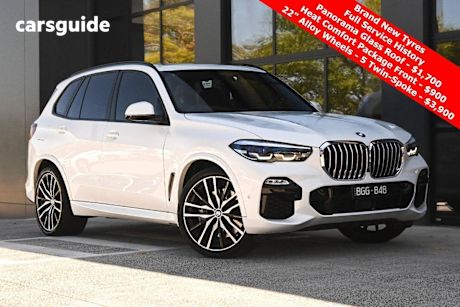 White 2020 BMW X5 Wagon Xdrive 30D