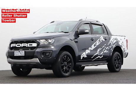 Grey 2019 Ford Ranger Double Cab Pick Up Wildtrak 3.2 (4X4)