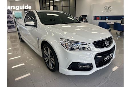 White 2015 Holden UTE Utility SV6