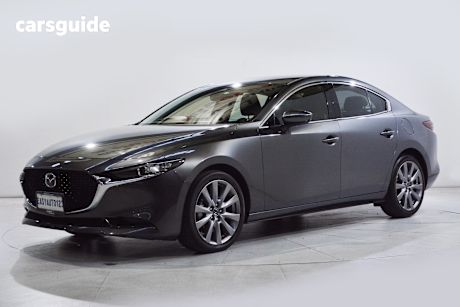 Grey 2021 Mazda 3 Sedan G20 Touring
