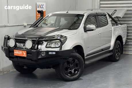 Silver 2013 Holden Colorado Crew Cab Pickup LTZ (4X4)