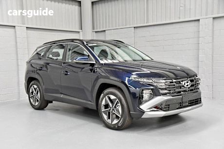 Blue 2024 Hyundai Tucson SUV F