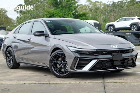 Silver 2025 Hyundai I30 Sedan N Line Premium