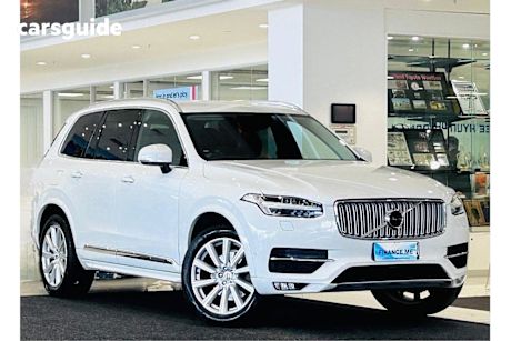 White 2015 Volvo XC90 SUV T6 INSCRIPTION 4X4