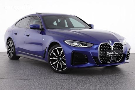 Blue 2022 BMW 420I Coupe M Sport Gran Coupe