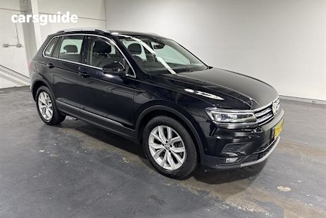 Black 2019 Volkswagen Tiguan Wagon 132 TSI Comfortline