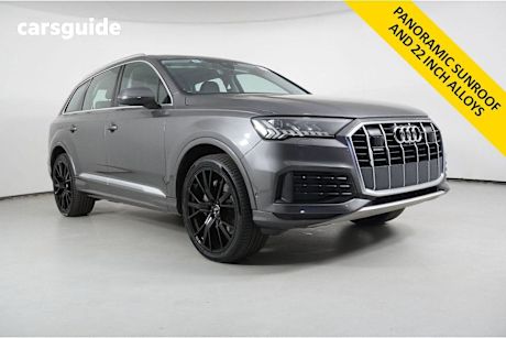 Grey 2023 Audi Q7 Wagon 45 TDI Quattro Mhev