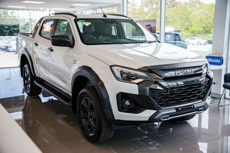 White 2025 Isuzu D-MAX Crew Cab Utility X-Terrain (4X4)