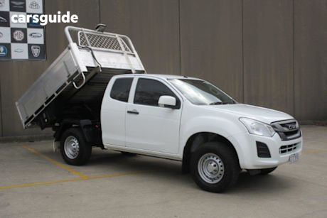 White 2019 Isuzu D-MAX Space Cab Utility SX HI-Ride (4X2)