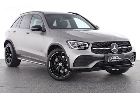 Silver 2022 Mercedes-Benz GLC300 Wagon 4Matic