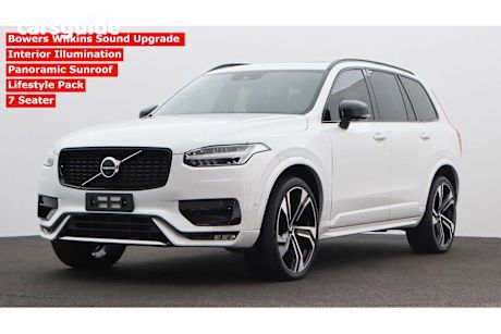 White 2021 Volvo XC90 Wagon B6 R-Design Mhev