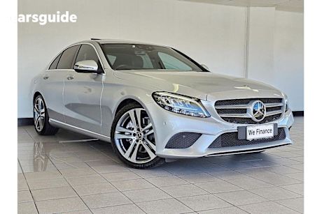 Silver 2020 Mercedes-Benz C-CLASS Sedan C300 R
