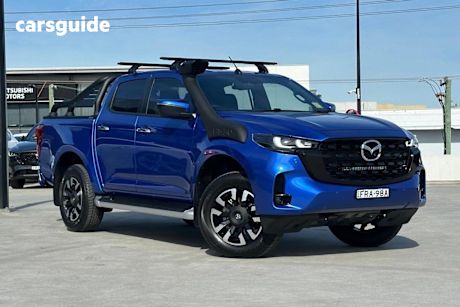 Blue 2025 Mazda BT-50 Dual Cab Pick-up GT (4X4)