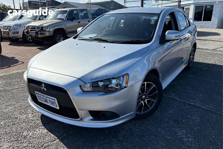 Silver 2015 Mitsubishi Lancer Sedan ES Sport