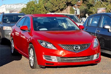 Red 2008 Mazda 6 Sedan Classic