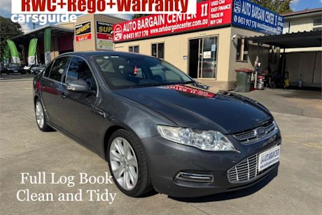 Grey 2012 Ford Falcon Sedan G6E Ecoboost