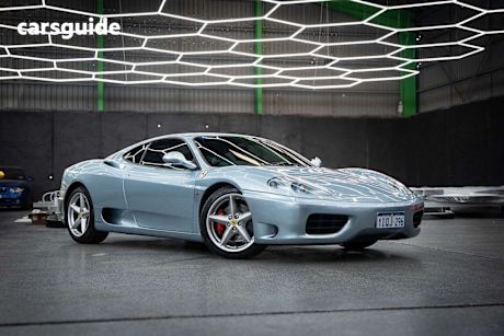Blue 2000 Ferrari 360 Coupe MODENA F1 R