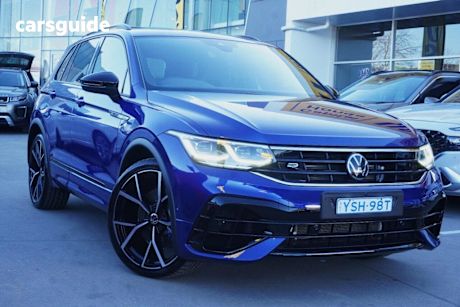 Blue 2022 Volkswagen Tiguan Wagon R Grid Edition
