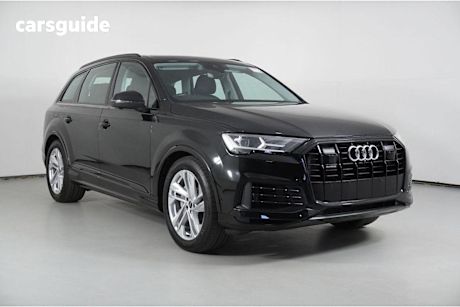 Black 2022 Audi Q7 Wagon 45 TDI Quattro Mhev