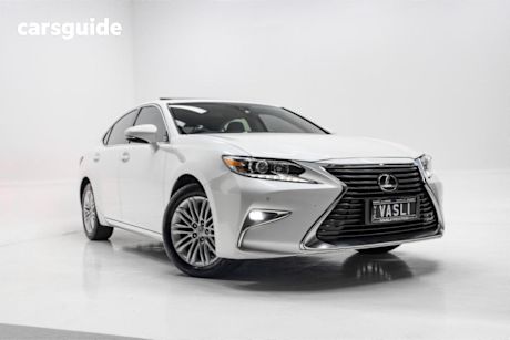 White 2016 Lexus ES350 Sedan Luxury
