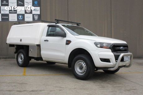 White 2017 Ford Ranger Cab Chassis Xl 2.2 Hi-Rider (4X2)