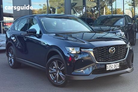 Blue 2024 Mazda CX-60 Wagon D50E Evolve Hybrid