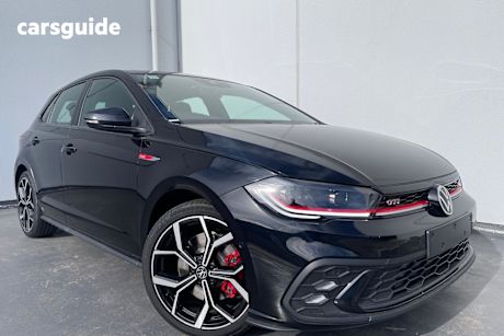 Black 2025 Volkswagen Polo Hatchback GTI