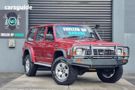 Red 1994 Nissan Patrol Wagon RX (4X4)