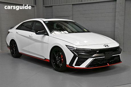 White 2025 Hyundai I30 Sedan N PREMIUM F