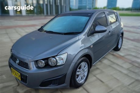 Grey 2014 Holden Barina Hatchback CD