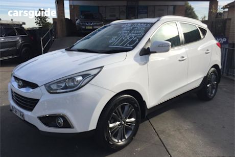 White 2014 Hyundai IX35 Wagon SE (fwd)