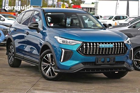 Blue 2025 GWM Haval Jolion Wagon LUX Hybrid