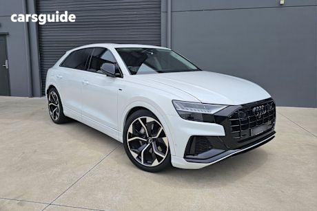 White 2019 Audi Q8 Wagon 55 Tfsi Quattro (Hybrid)
