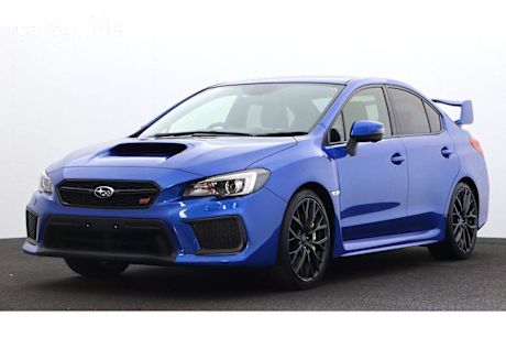 Blue 2019 Subaru WRX Sedan STI Spec R (awd)