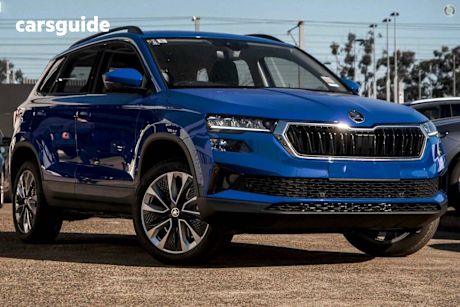 Blue 2024 Skoda Karoq Wagon Select 110TSI