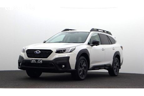 White 2022 Subaru Outback Wagon AWD Sport