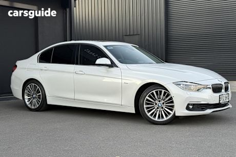 White 2015 BMW 320I Sedan Luxury Line