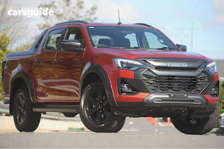 Orange 2024 Isuzu D-MAX Ute Tray X-TERRAIN 4X4