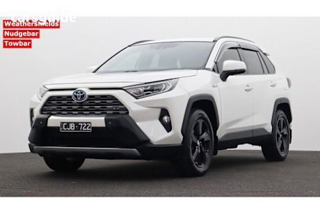 White 2020 Toyota RAV4 Wagon Cruiser AWD Hybrid