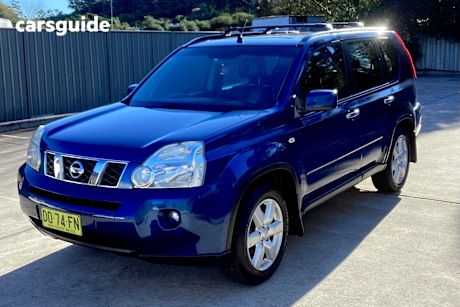 Blue 2008 Nissan X-Trail Wagon TL (4X4)