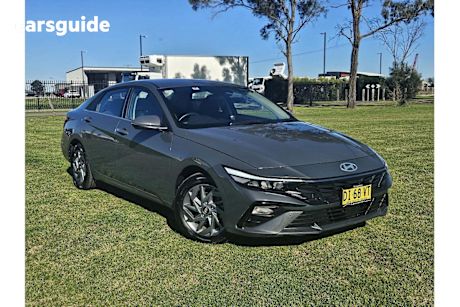 Grey 2024 Hyundai I30 Sedan