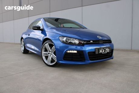 Blue 2013 Volkswagen Scirocco Coupe R