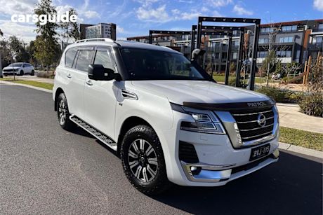 White 2020 Nissan Patrol Wagon TI-L (4X4)